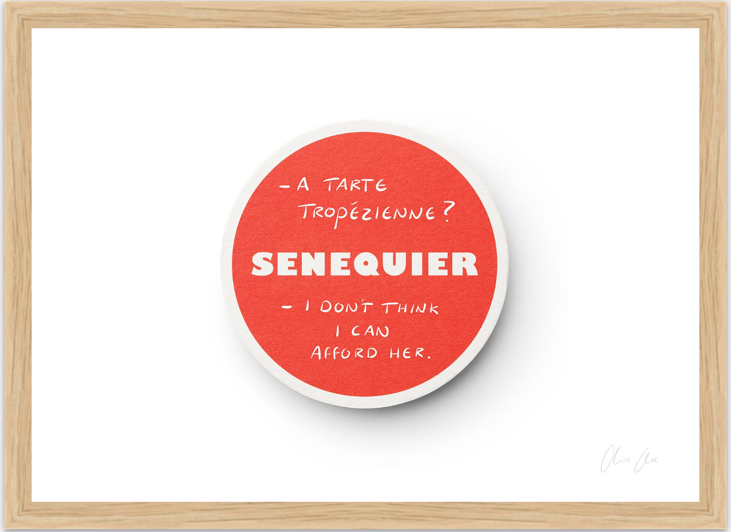 Coaster at Senequier i