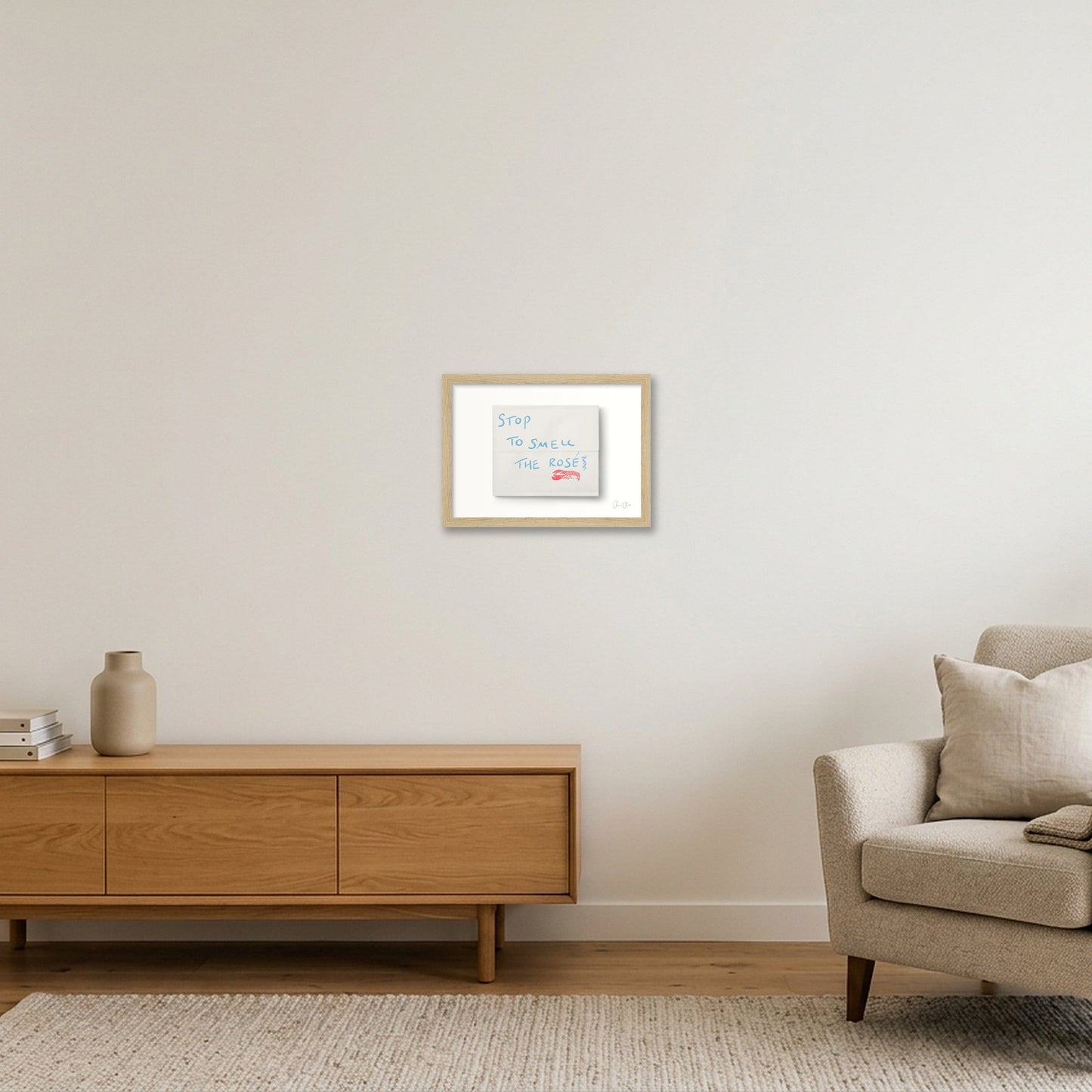 Bag at Duryea's — A4 (30×21cm, 12×8") Oak Frame