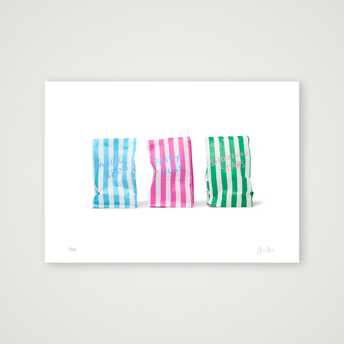 Magic beans - A1 — 59×42cm, 23×17" Print only