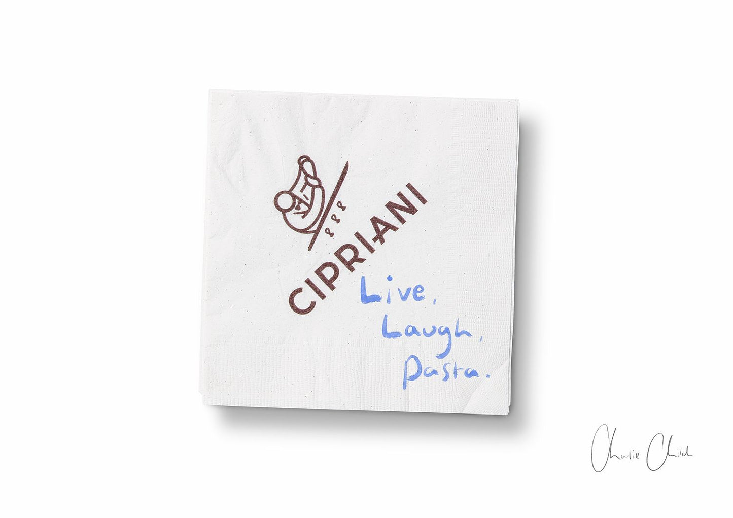 Napkin at Cipriani i