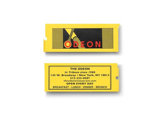 Ticket stubs at The Odeon i