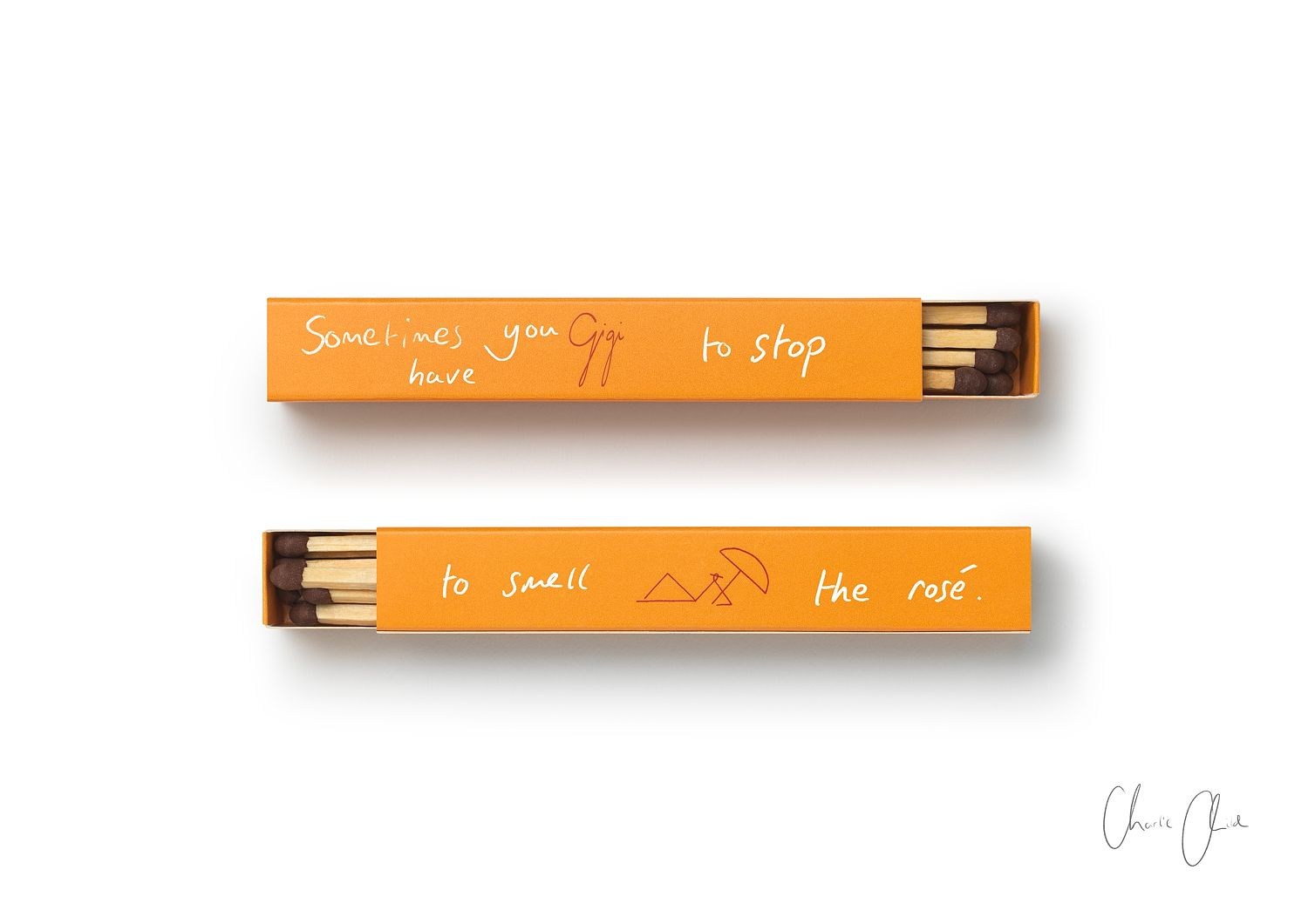 Matchboxes at Gigi