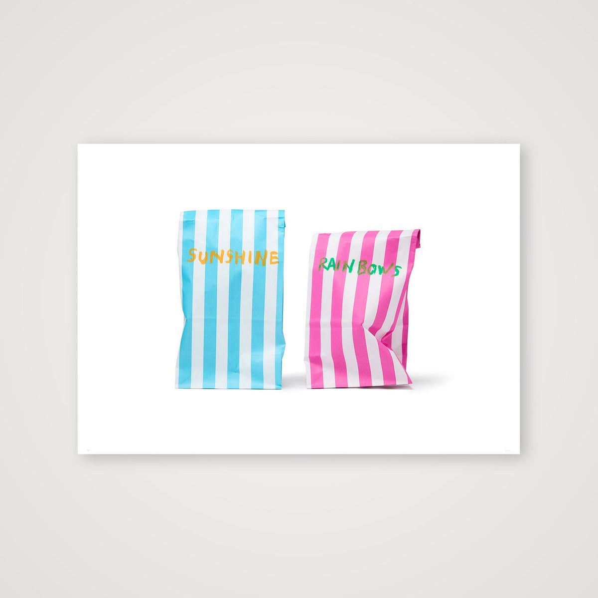 Sunshine & Rainbows — 84×59cm, 33×23" Print only