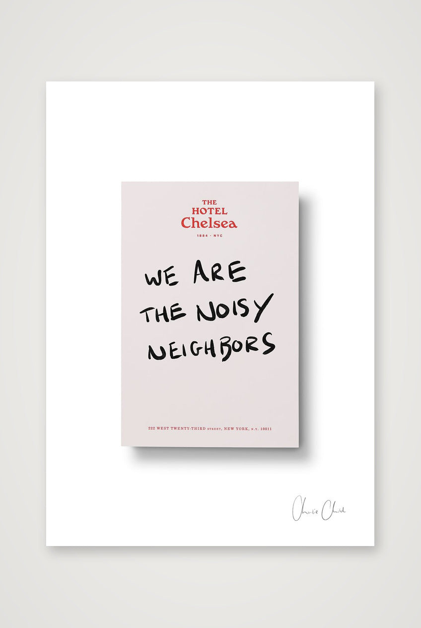 Paper at The Hotel Chelsea — A4 (21×30cm, 8×12") Print only