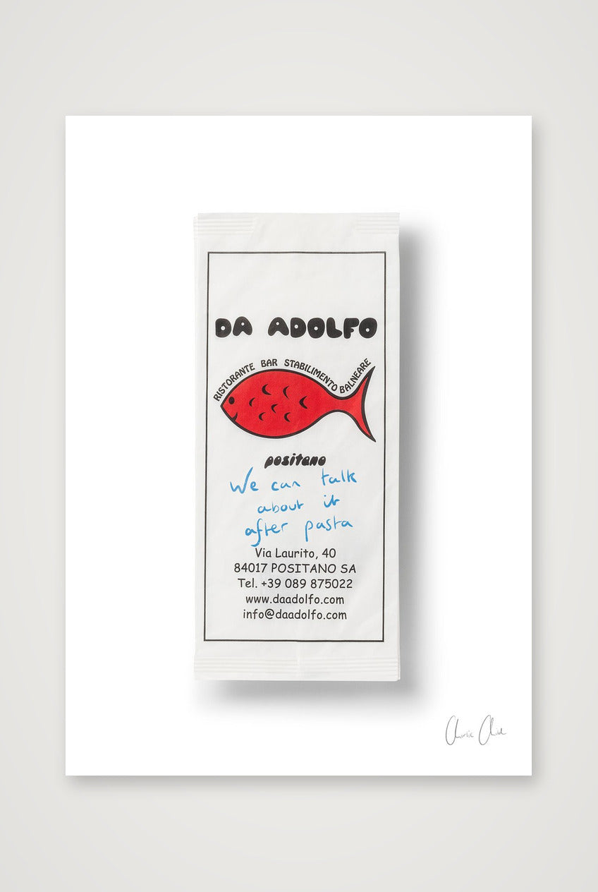 Paper at Da Adolfo — A4 (21×30cm, 8×12") Print only
