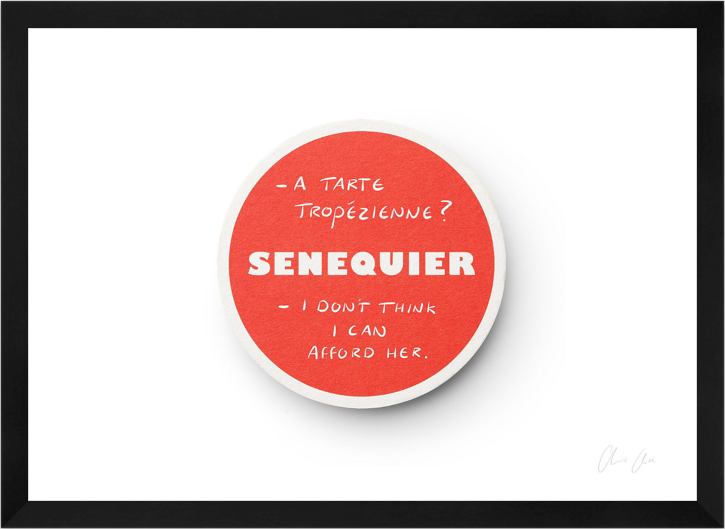Coaster at Senequier i