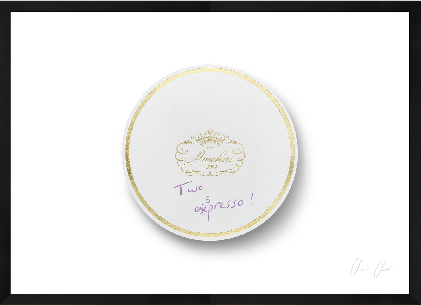Coaster at Marchesi