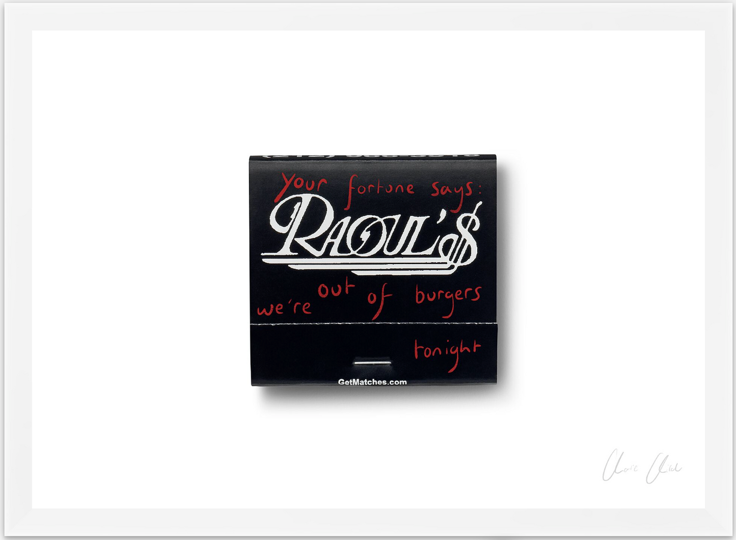 Matchbox at Raoul's