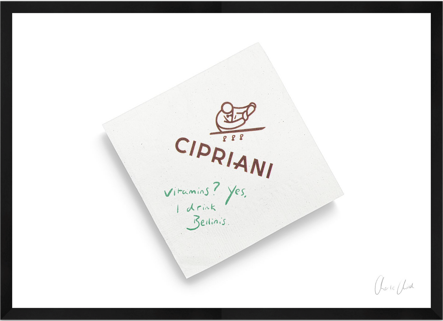 Napkin at Cipriani