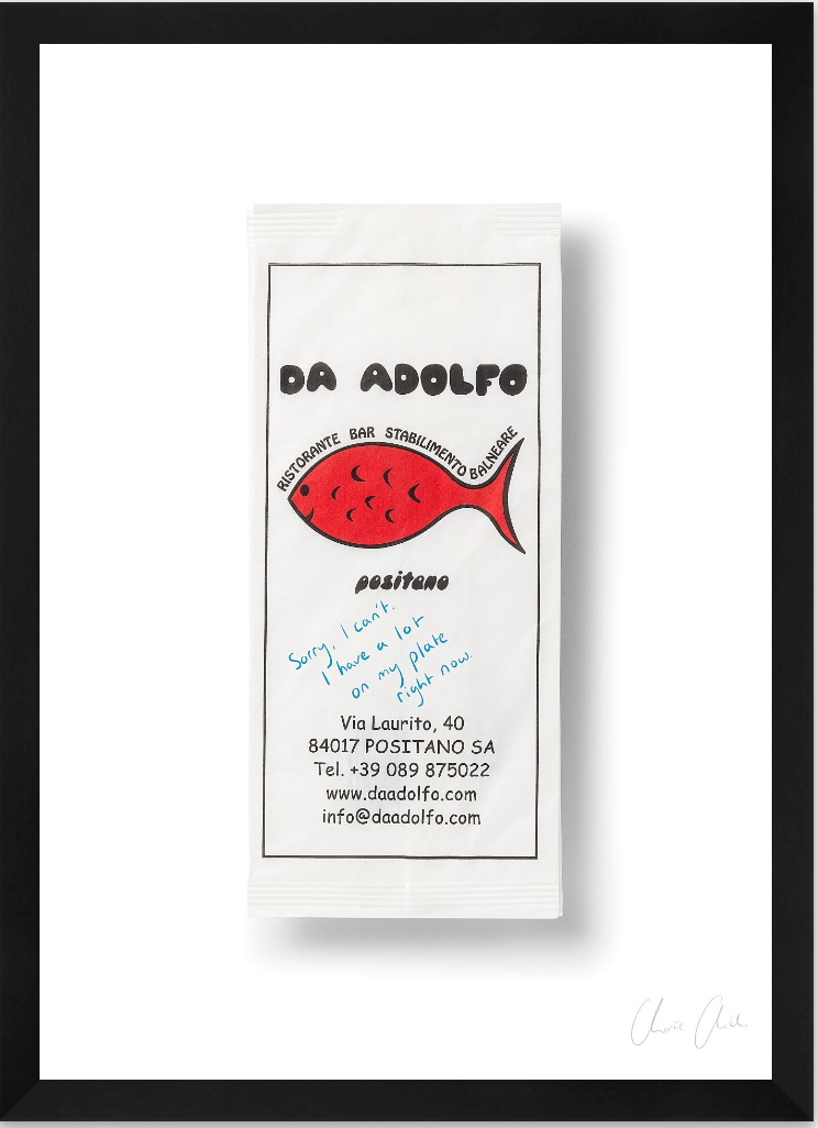 Paper at Da Adolfo i
