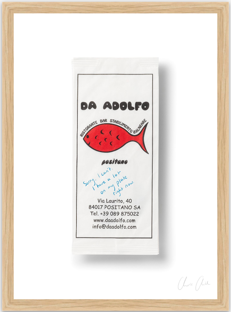 Paper at Da Adolfo i