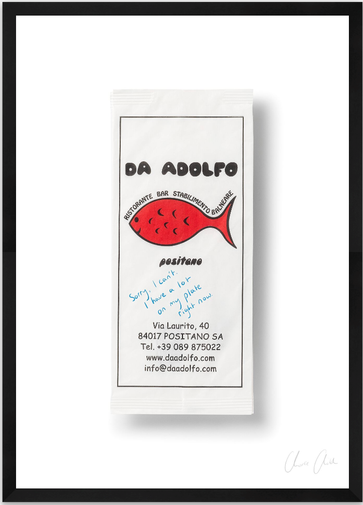 Paper at Da Adolfo i