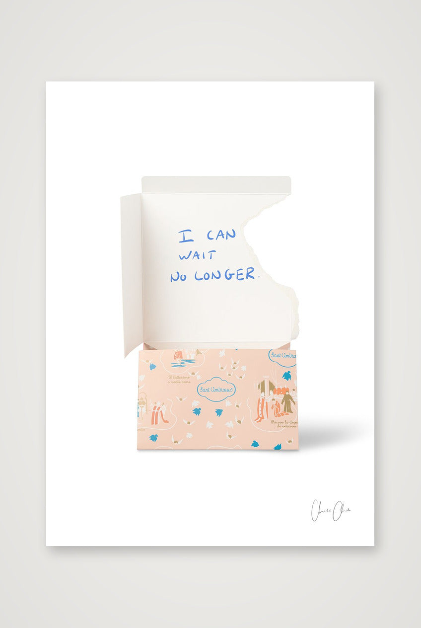 Cakebox at Sant Ambroeus — A4 (21×30cm, 8×12") Print only