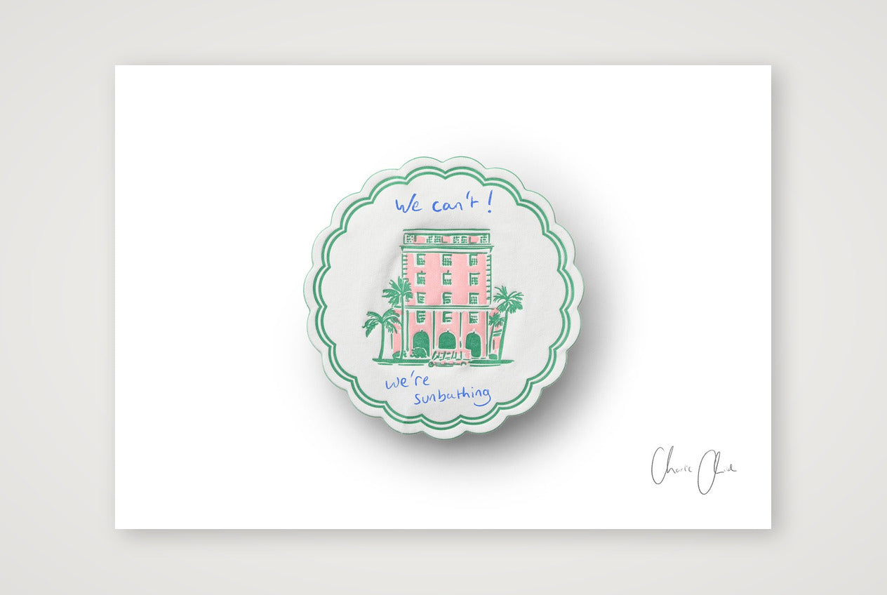 Coaster at The Colony — A4 (30×21cm, 12×8") Print only