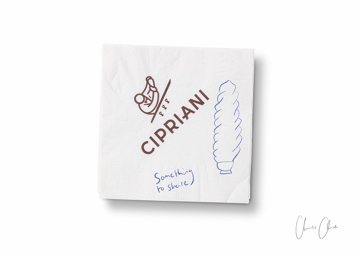 Napkin at Cipriani ii