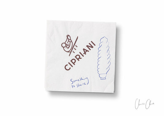 Napkin at Cipriani ii