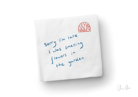 Napkin at Lily of The Valley