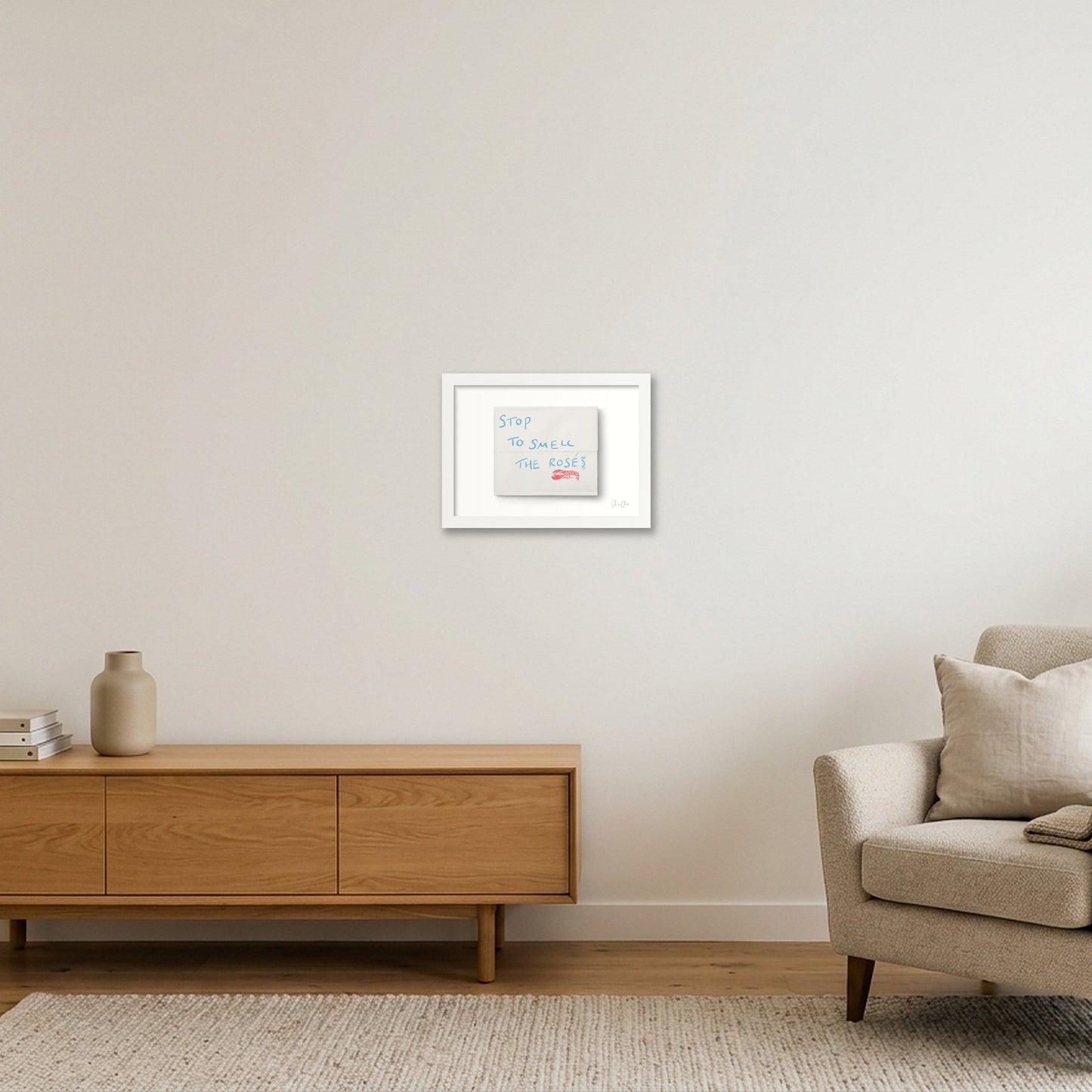 Bag at Duryea's — A4 (30×21cm, 12×8") White Frame